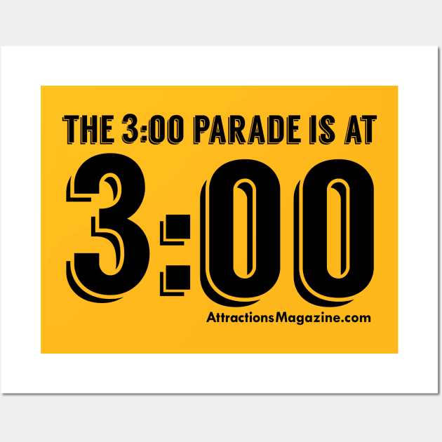 3 o'clock parade Wall Art by Attractions Magazine